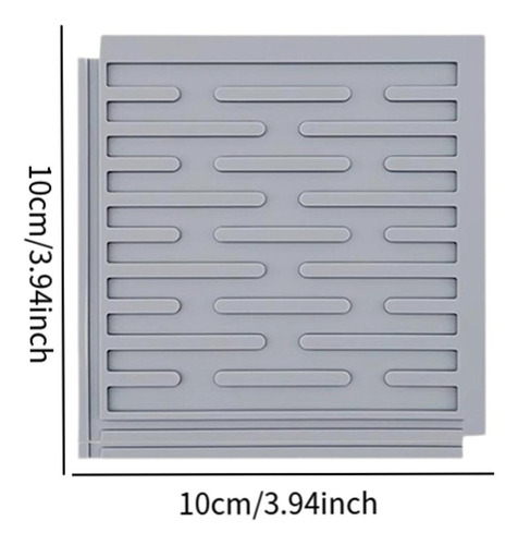 6 Peças Silicone Dish Secying Tapetes Para Cota De Cozinha