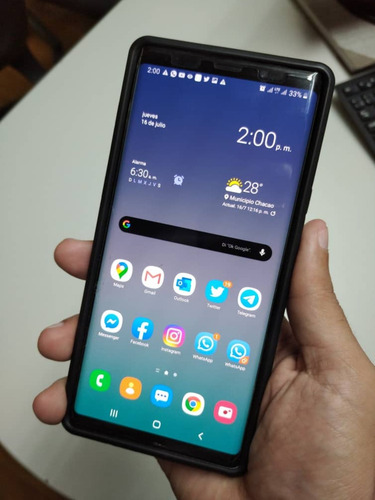 Imagen 1 de 9 de Samsung Galaxy Note 9 Dual Sim / Detalle En La Mica