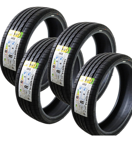 Kit 4 Pneu 165/40 R18 Delinte Dh2 85v Perfil Baixo