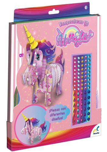 Rompecabezas Unicornio 3d Novelty
