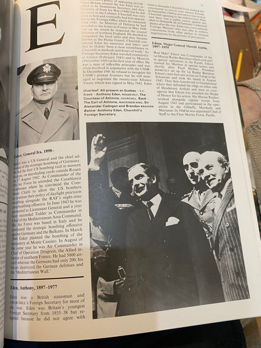 Who Was Who In World War Ii. Editor John Keegan.