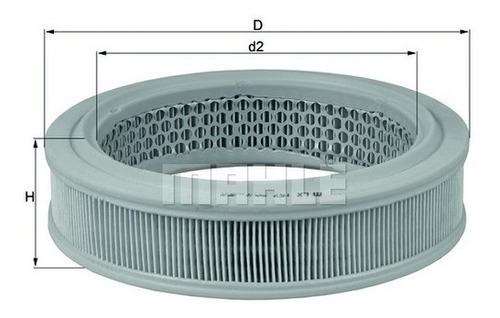 Filtro Aire Fiat Panorama 1.3 127 A2.011 80/86