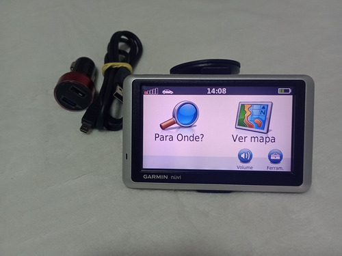 Gps Garmin Nuvi 1300 Mapa Do Brasil Atualizado 2025.10 Preto (Usado)