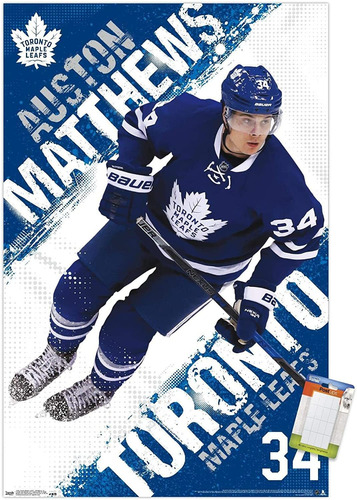 Nhl Toronto Maple Leafs - Póster De Pared Austin Matth...