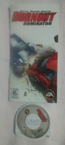 Juego Psp Burnout Dominator (Usado)