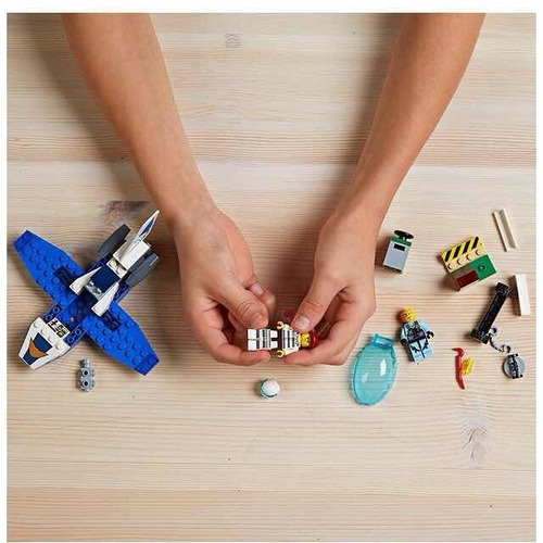 Lego City Sky Avión Policia 60206