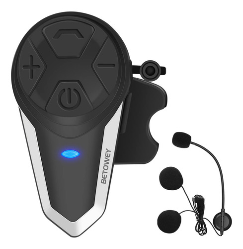 Betowey Auriculares Bluetooth Para Motocicleta, Bt-s3 V5.0,