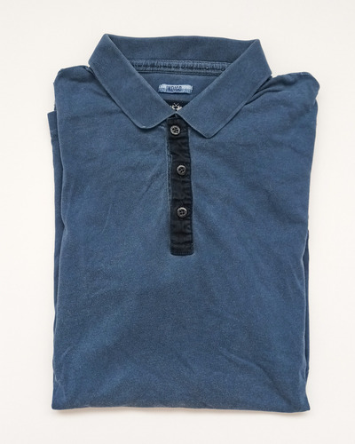 Chomba La Martina Original Hombre Manga Corta Talle Xl Azul (Usado)
