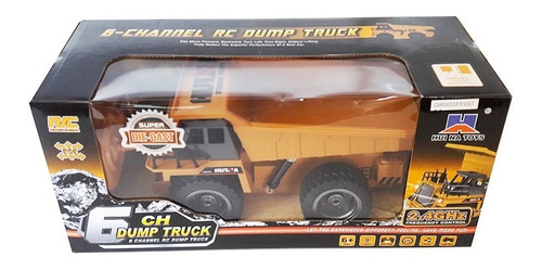 Caminhão De Controle Remoto Dump Truck 6 Ch Completo Huina