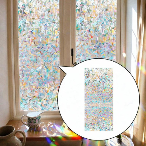 Película De Privacidad De La Ventana Efecto De Arco Iris