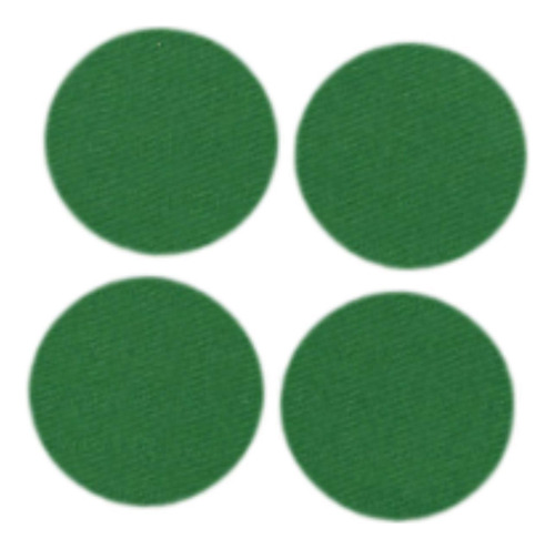 Puntos Marcadores Para Mesa De Billar, Verde 60 Mm 4 Piezas