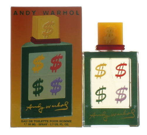 Edt 1.7 Onzas Andy Warhol Para Hombre En Spray