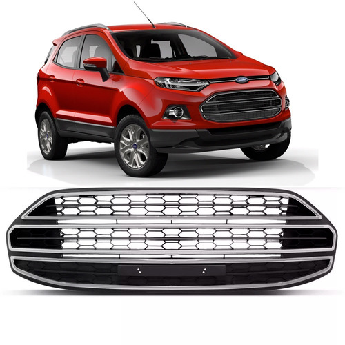 Grade Central Parachoque Ecosport 2013 2014 2015 2016