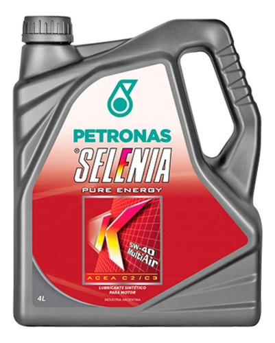 Aceite Petronas Para Auto 5w40 Selenia 