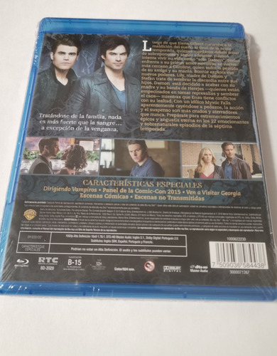Blu-ray - The Vampire Diaries: Diarios De Vampiros *temp 7*