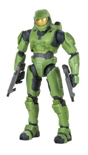 Master Chief With Dual Smgs Figura Halo 9002-1