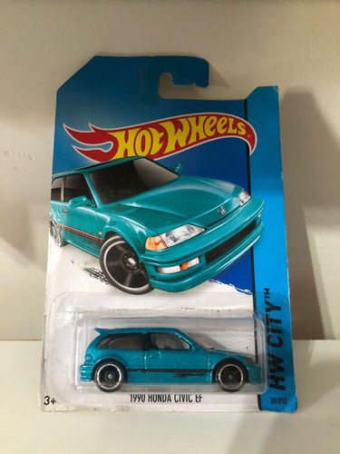 Hot Wheels  - 1990 Honda Civic Ef - En Blister