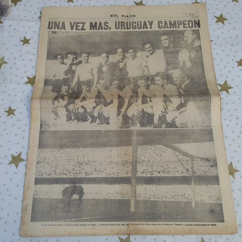 Diario Mundial De Fútbol 1950 Uruguay
