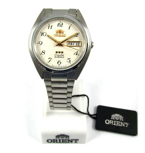 Relógio Orient Automatico Masculino Fab00003w9 Promoção