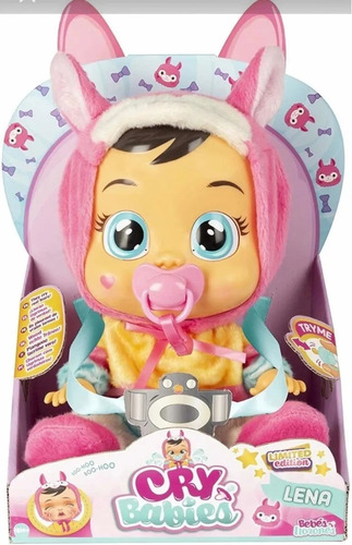 Imagem 6 de 8 de Boneca Cry Babies Lena Chora De Verdade - Multikids Br1178