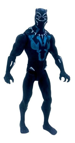 Imagen 1 de 1 de Muñeco Pantera Negra Iron Man Capitán Vengadores Figura