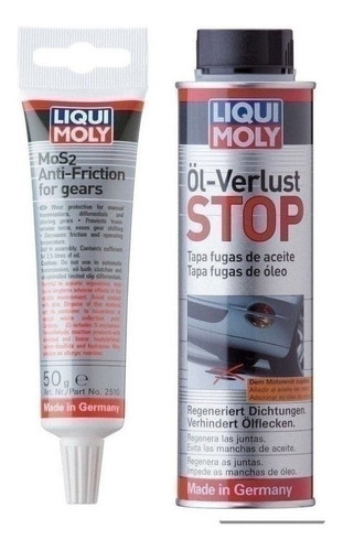 Liqui Moly Aditivo Caja Cambios + Tapa Fugas Aceite Motor