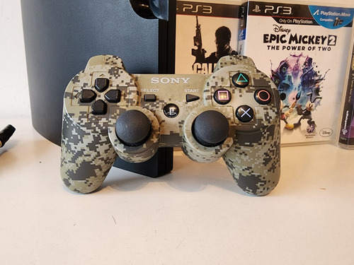 Imagen 7 de 8 de Sony Playstation 3 Slim 300gb + 1 Control, 3 Juegos Y Cables