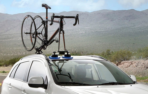 Imagem 4 de 5 de Levabike 3hm Transbike Suporte Rack Teto Ventosa Bike