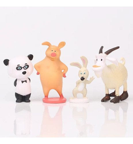 Set 10 Figuras Masha Y El Oso