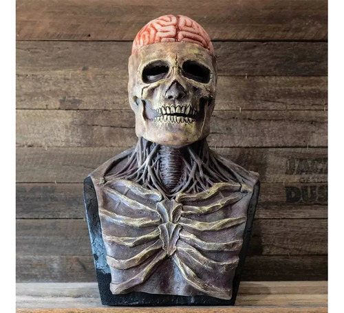 Horror Zombie Demonio Esqueleto Esqueleto Esqueleto Máscara