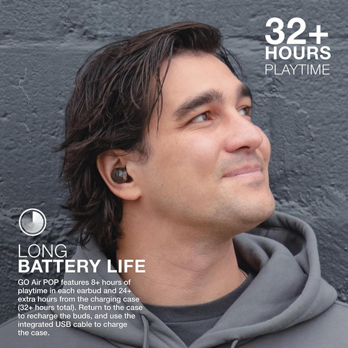Auriculares Inalambricos Con Bluetooth, Jlab, Transparente