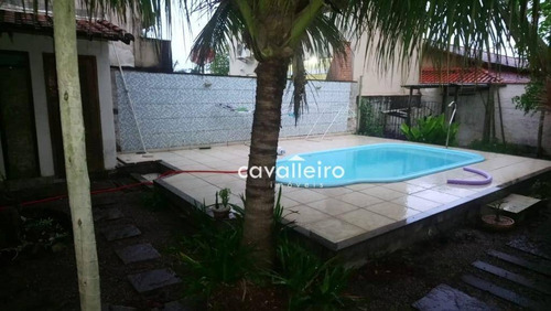 Imagem 5 de 27 de Casa No Barroco Com Rua Asfaltada E Água Da Cedae - Ca4098