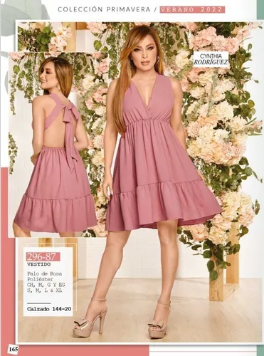 Vestido rosa palo cklass sales