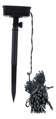 Cadena Solar De 100 Led, Ip45, Impermeable, Para Jardín, Cál