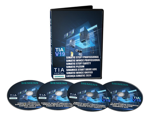 Tia Portal V19 Siemens Completo - Licença + Frete Win10/11