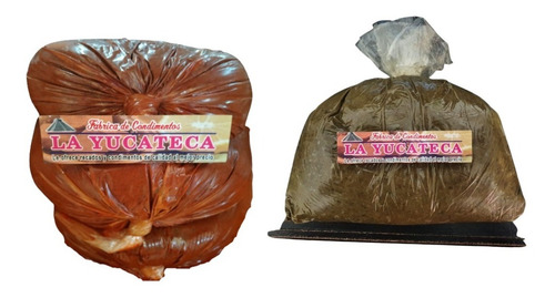 1kg Pasta De Achiote Para Cochinita Y 1kg Para Lechón