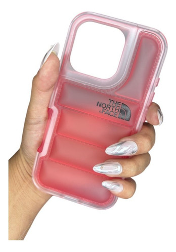 Funda Case The North Face Mate Para Iphone 2 En 1 Rojo Iphone 11 Pro Max