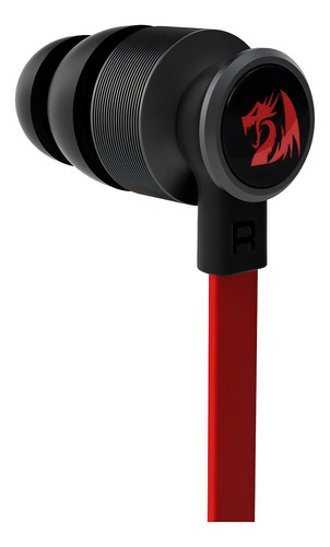 Auriculares In Ear Redragon Thunder Pro E200 Celular Gamer Color Negro