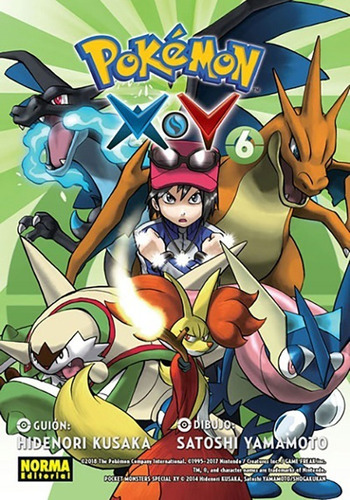 Manga Pokémon X - Y N°06