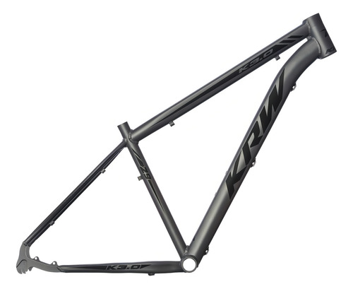 Bicicleta Aro 29 Krw Alum Shimano Tz 24vel Freio A Disco S40 Cor Grafite/preto Fosco