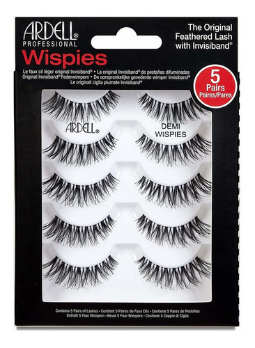 Pestañas Postizas (5 Pares) De Ardell Demi Wispies, Paquete