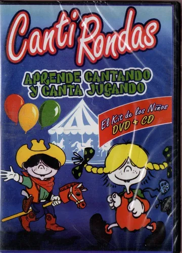 Cd+dvd Canti Rondas Aprende Cantando Y Canta Jugando-piero