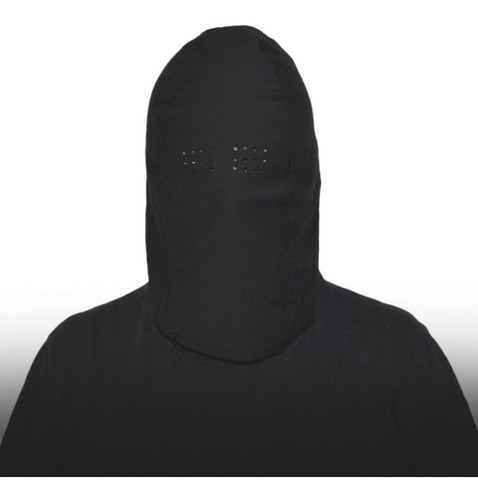 Imagen 1 de 5 de Mascara Full Black Donda Facemask Kanye West Algodon