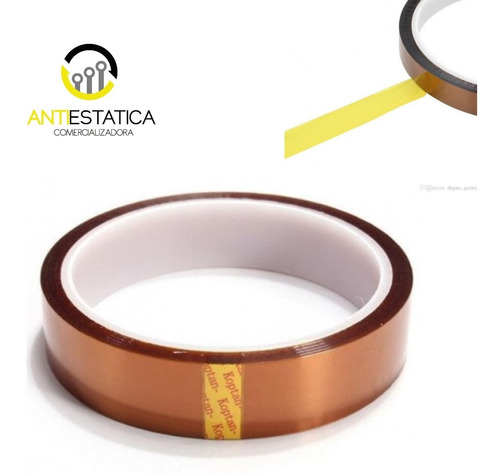 Cinta  Kapton Térmica 5mm Adhesiva Resistente 400ºc