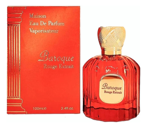 Perfume Baroque Rouge Extrait Maison Alhambra 100 Ml Edp