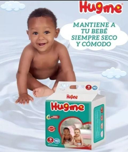 Pañales Desechables Marca Hugme  Por Bulto ( S,m,l,xl) 