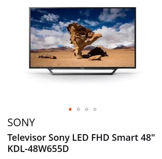 Pantalla Sony Bravia Smart Tv 48 '' Led Full Hd 48w650d