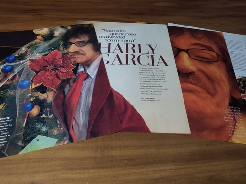(ar404) Charly Garcia * Clippings Revista 4 Pgs * 2007