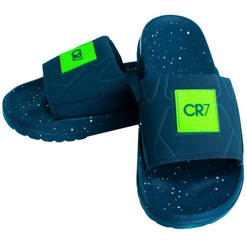 Imagen 2 de 4 de Sandalias Casual Cr7 Navy Cr707nv Moletto