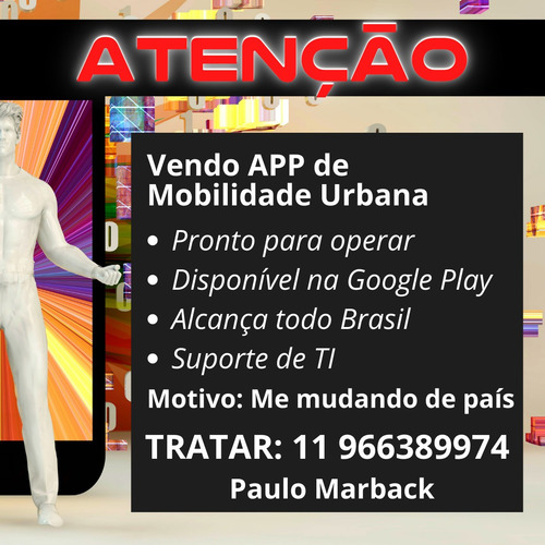 Imagem 2 de 3 de Aplicativo De Mobilidade Urbana Igual Uber